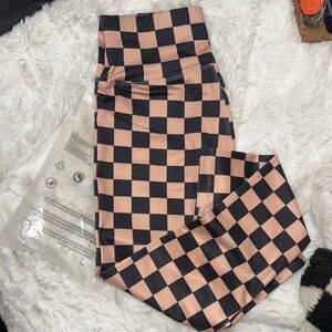 Checkered Jett leggings Ranch Dress’n
